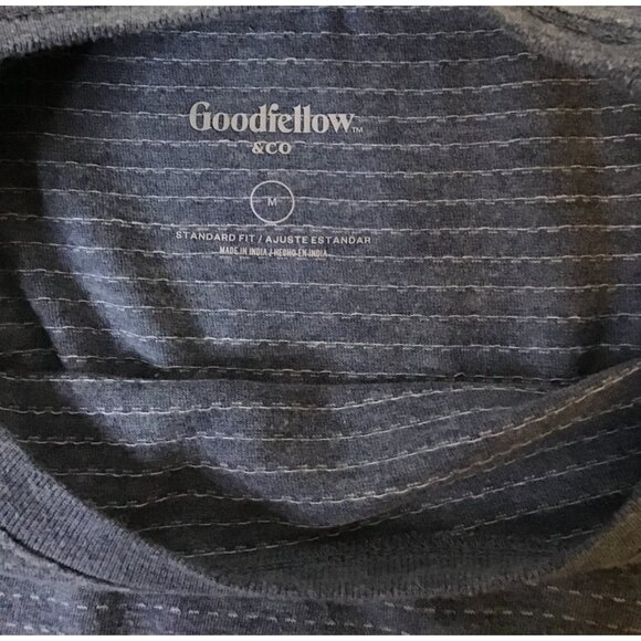GOODIELLOW & CO. -CREW NECK MEN'S T-SHIRT SHORT SLEEVE SIZE MEDIUM - Picture 3 of 7
